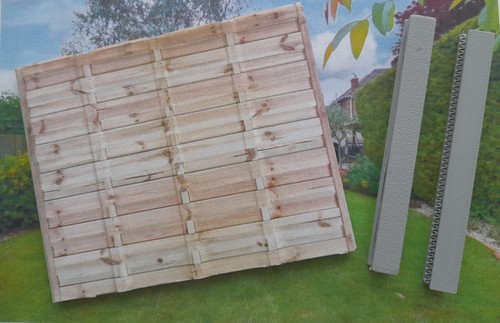 Model railway textured - textured, fencing