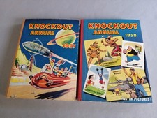 2 x Vintage Knockout Annuals 1957 & 1958