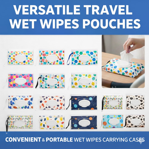 Reusable travel wet wipes - travel,