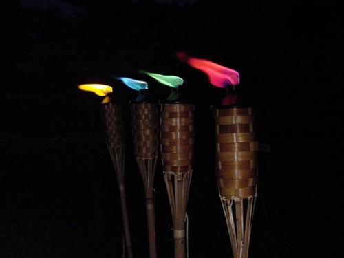 Colour tiki torch - 67,