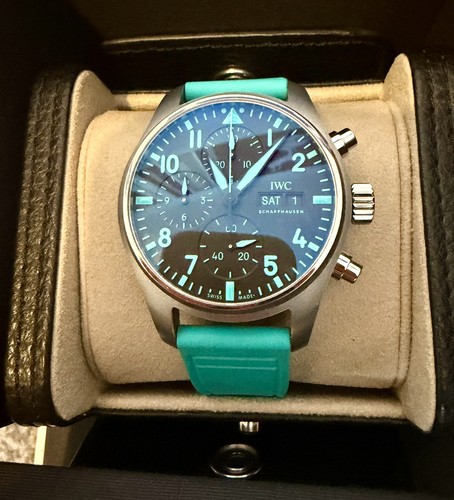 Iwc pilot chronograph - chronograph, 41