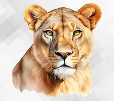 Lioness Wall vinyl decal
