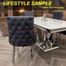 4x Luxury Kensington Dark Grey