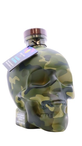 Crystal head camo vodka - head,