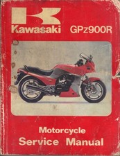 KAWASAKI GPZ900R,A1,A2 1984,1985 ORIGINAL FACTORY WORKSHOP MANUAL