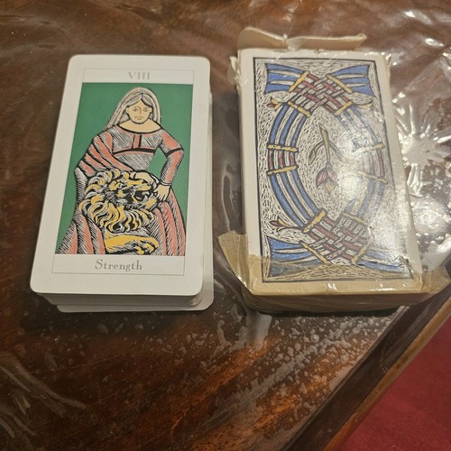Parragon 1999 retro tarot - retro, card