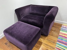 Habitat louis purple velvet - habitat,