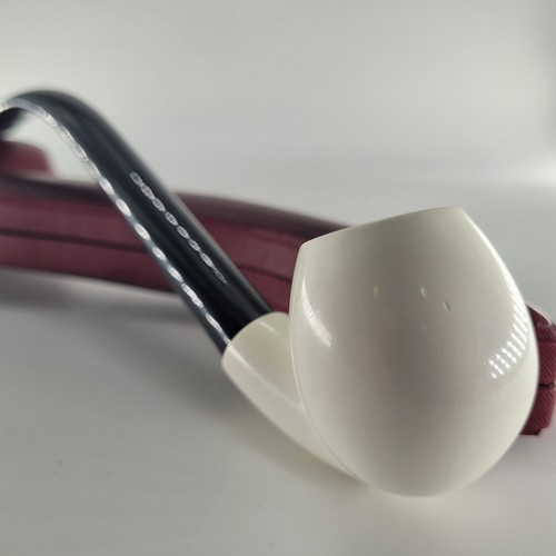 Smooth churchwarden meerschaum - churchwarden,