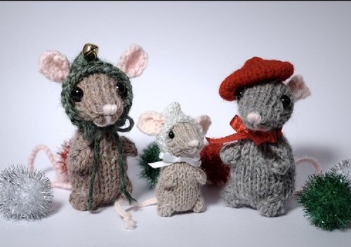 Sweetest christmas mice with - sweetest,
