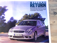 MERCEDES C55 AMG LAUNCH -