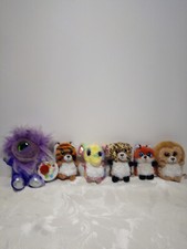  Cllection of 5 x Mini Motsu + 1 Monster Motsu Soft Toys  (DI)