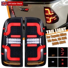 LED RED BLACK TAIL LIGHT LAMP