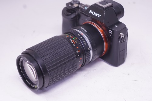 Sony mount adapted - e,