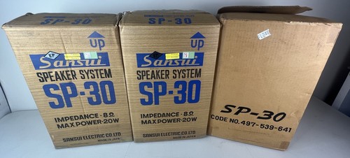 Vintage pair sansui sp - 2, sp-30