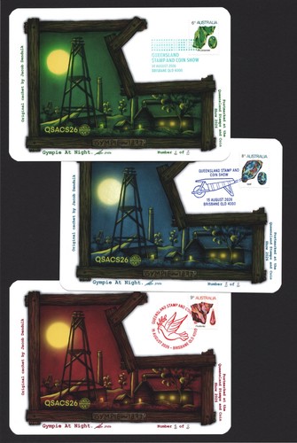 Queensland stamp and coin show - and,