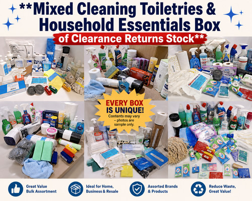 Mixed cleaning toiletries - mixed,