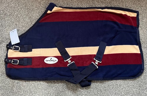 Fleece rug burgundy - burgundy, newmarket