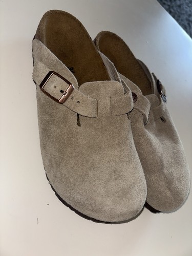 Birkenstock boston cork mules - cork,