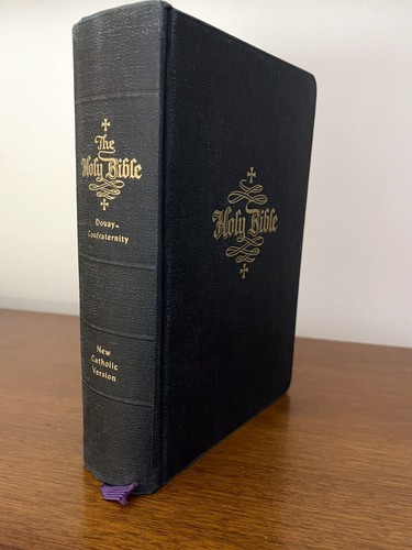 Holy bible 1950 douay - bible,