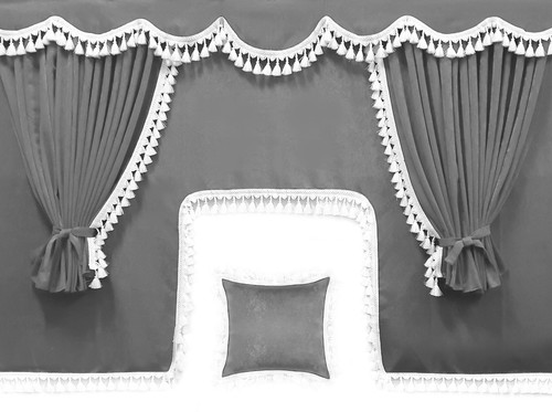 Lorry truck curtains royal - truck,