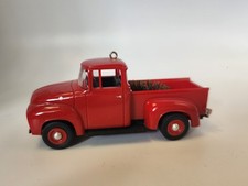 Vintage 1956 Ford F-100 Hallmark Ornament Diecast Christmas Tree Truck V8 90s
