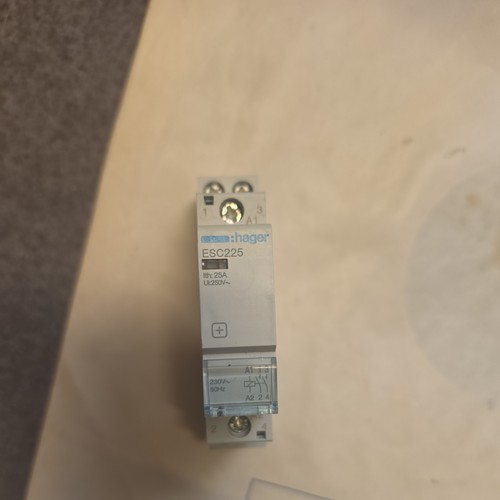 Hager esc225 contactor 25a - esc225,