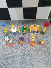 Burger King Simpsons 2001 Collectible Figures Bundle X9
