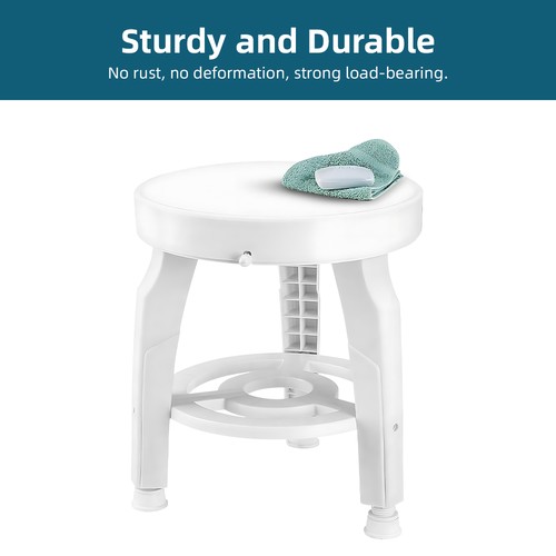 Rotating shower stool - rotating, with