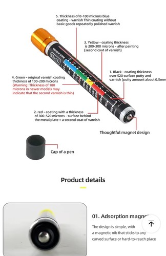 Paint thickness tester - paint,