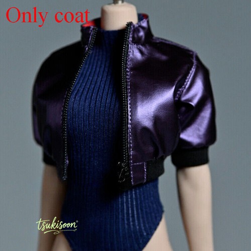 Leather jacket coat tops - leather, 1:6