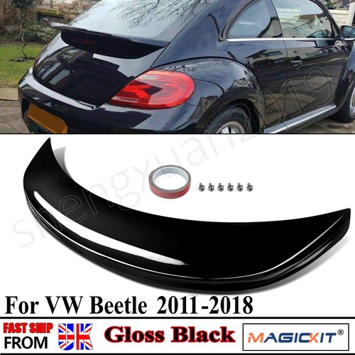Gloss black rear - black, spoiler