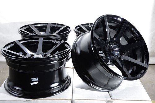 15x8 black wheels rims 4x100 - black,