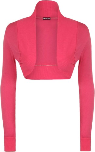 Ladies shrug long sleeved - long,