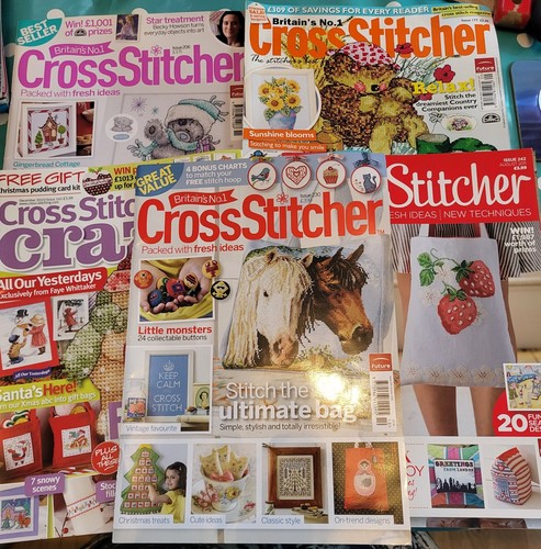 Cross stitch magazines - cross,