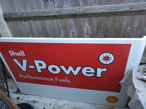 Shell old fascia petrol - fascia,