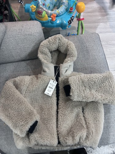 Zara women faux fur - zara, jacket
