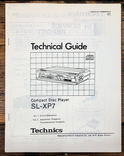 Technics xp7 player - technics, tech
