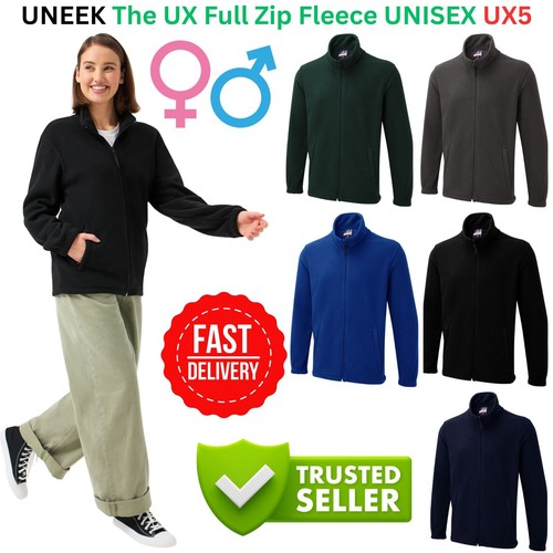 Uneek ux5 full zip micro - uneek,