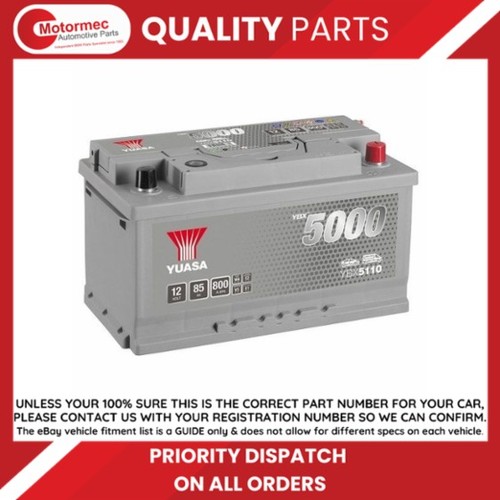 Yuasa ybx5110 12v 85ah - ybx5110,