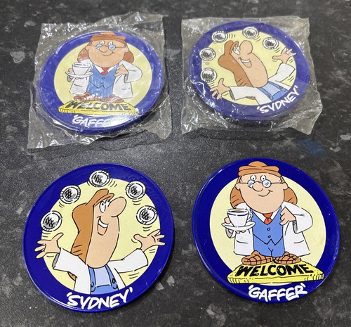Tetley tea folk coasters - tea,