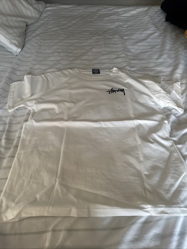 White stüssy top - white,