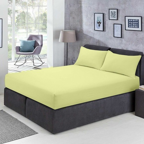 Extra deep fitted sheet - fitted, single
