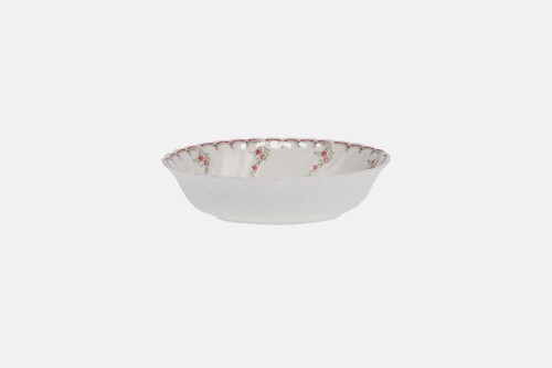 Wedgwood pink garland tray - -,
