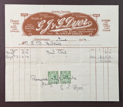 1917 g dyer general - g.j., g.