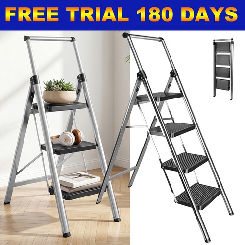 Foldable step ladder - step,