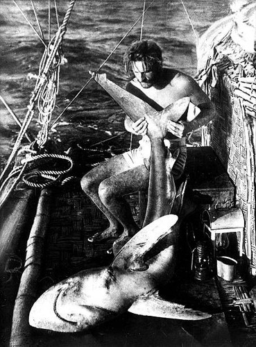 Famous kon tiki explorer thor - tiki,