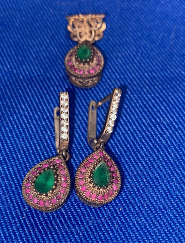 Vintage turkish earrings - turkish,