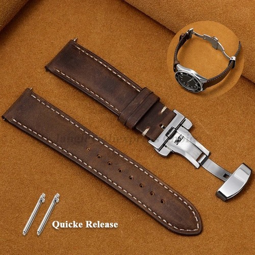 Genuine calfskin leather - calfskin, watch