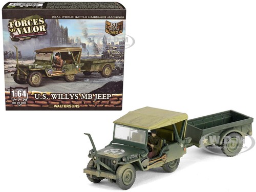Willys jeep trailer olive - jeep,
