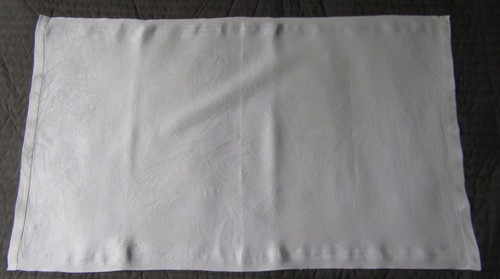 White linen tablecloth with - white,